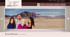 Desktop Screenshot of casillasfuneralhome.com